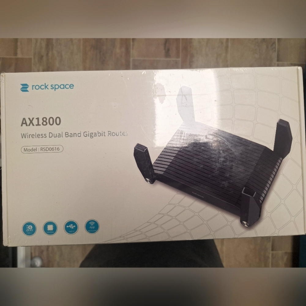Rock Space Dual Band WiFi Router - NEW in sealed box